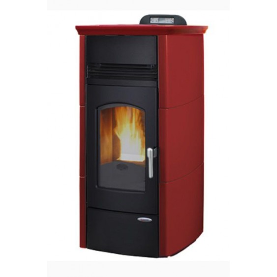 Stufa a pellet idro Laminox Tina 20 kw ceramica